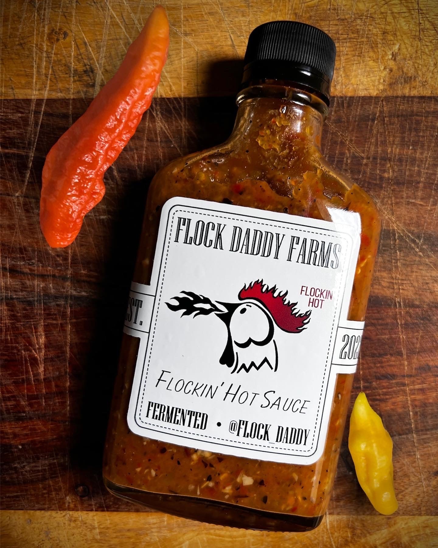 Fermented Hot Sauce - FLOCKIN' HOT